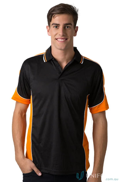 Black/Orange/White / 6