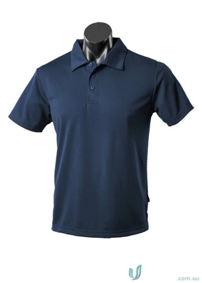 Aussie Pacific 3307 Kids Botany Polo in Navy