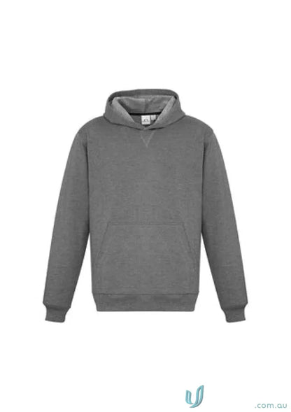 Gray hooded sweatshirt from the sw760k biz collection kids crew hoodie collection kids crew