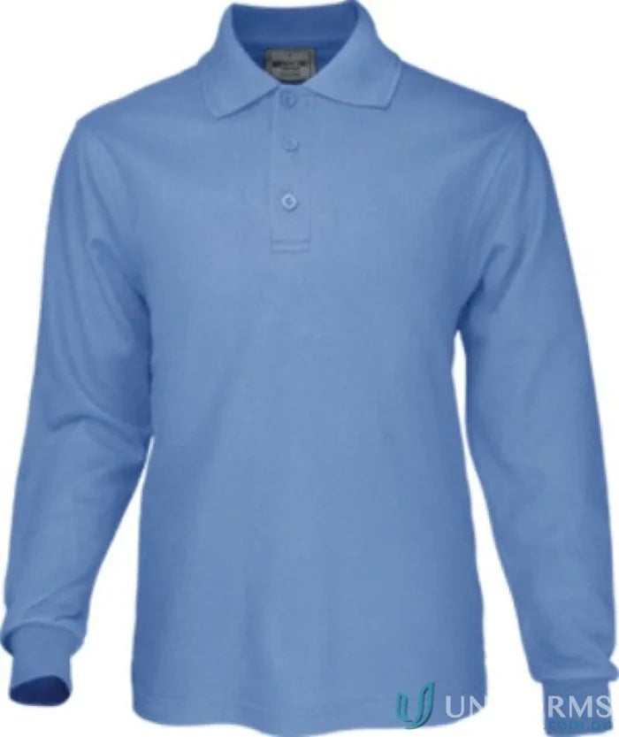Bocini CP1316 Kids L/S Basic Polo