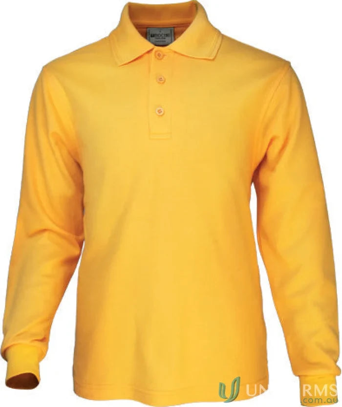Bocini CP1316 Kids L/S Basic Polo
