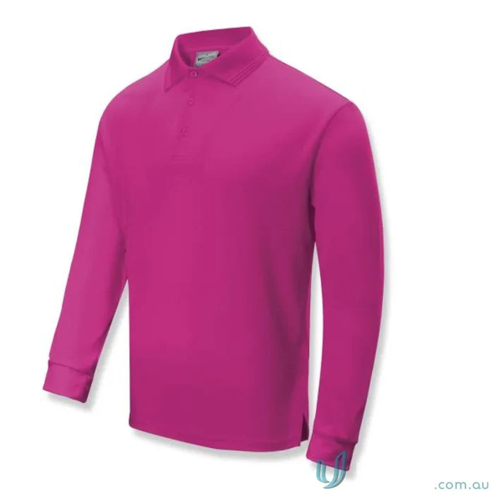 Bocini CP1633 Kids Sun Smart L/S Polo