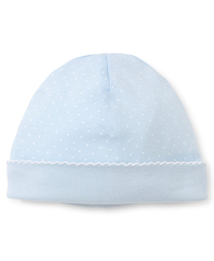 Kissy Kissy Dots Hat Blue/White