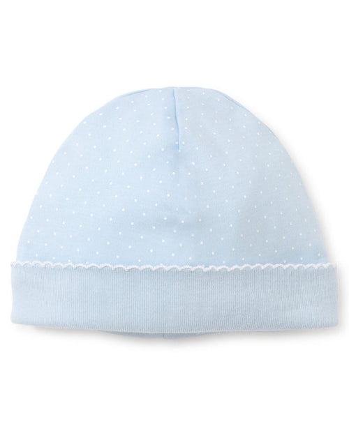 Kissy Kissy Dots Hat Blue/White