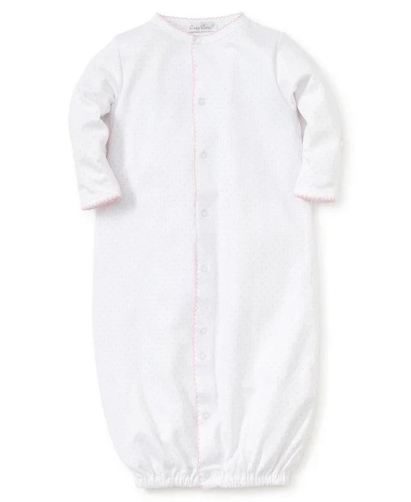 Kissy NEW Dots Print Convert Gown-White/Pink