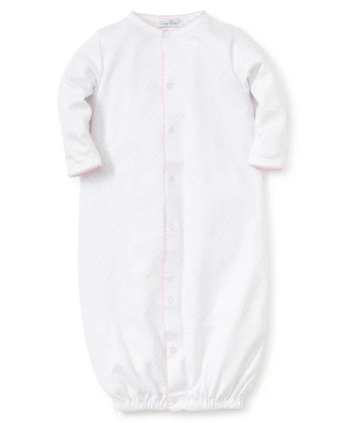 Kissy NEW Dots Print Convert Gown-White/Pink