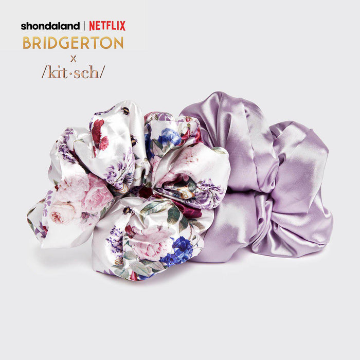 Kitsch x Bridgerton Satin Pillow Scrunchies