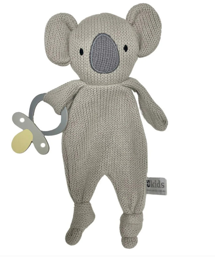 Knitted Koala Comforter