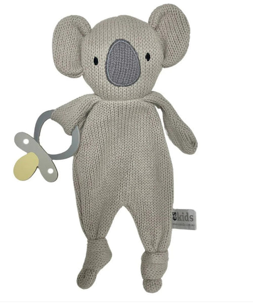 Knitted Koala Comforter