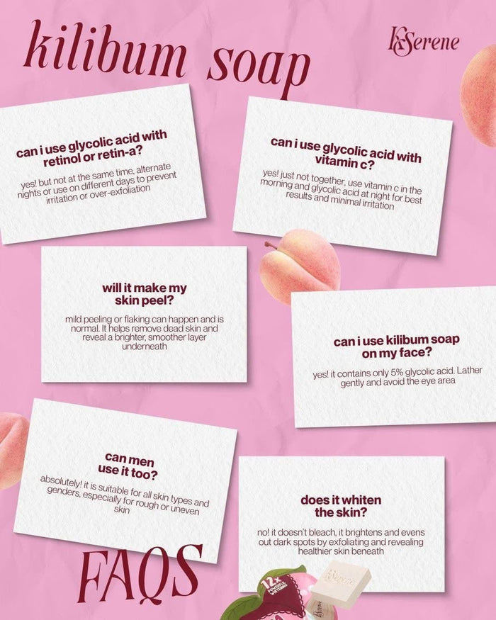 KSerene Kilibum Soap (3 Bars x 70g) صابون كي سيرين كيليبوم - Princess Cosmetics Qatar