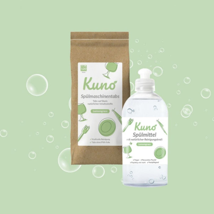 Kuno - OPVASKEMIDDEL MED CITRONGRÆS - 500ML
