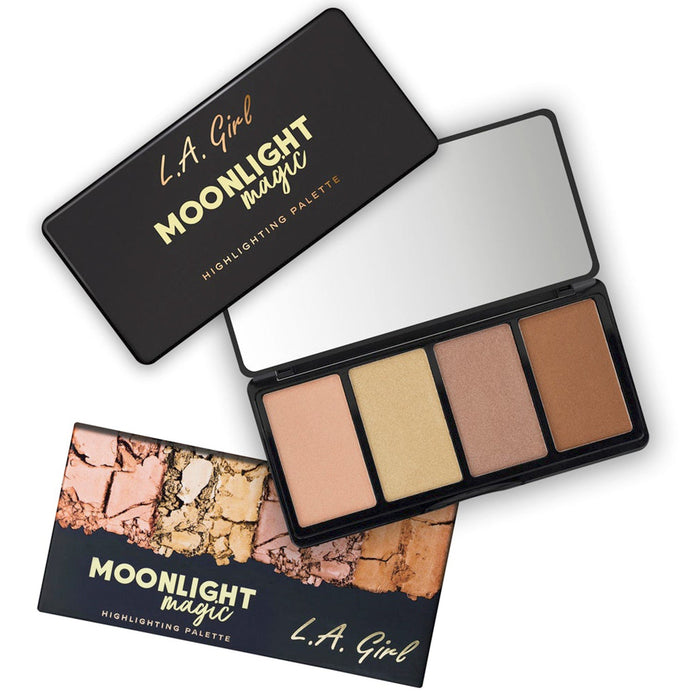 LA Girl Fanatic Highlighting Palette 4 Colors - ikatehouse