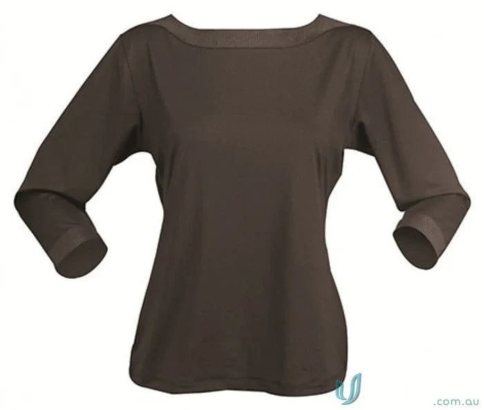LADIES T-Shirts - Stylish and Comfortable Options for Work and Casual Wear 1259Q Ladies Argent Top