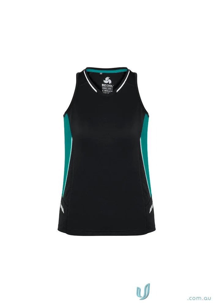 Black/Teal/Silver / 6