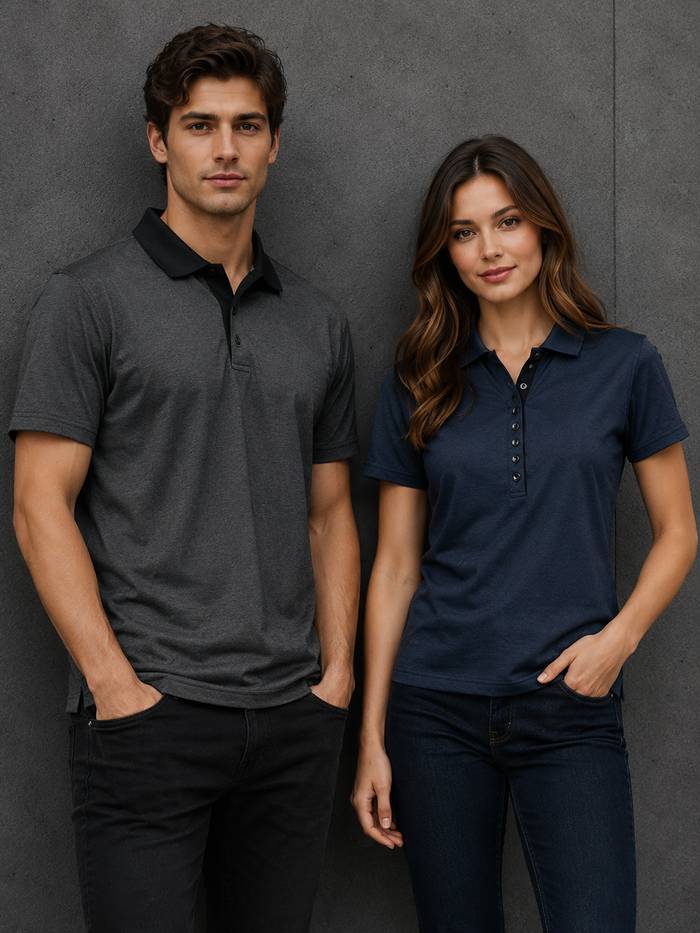 Ladies Shadow Polo