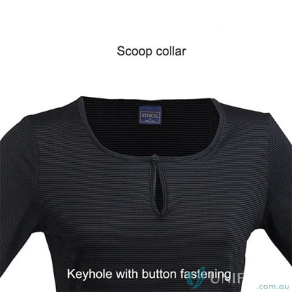 1258S-PT 1258S Ladies SilverTech Top