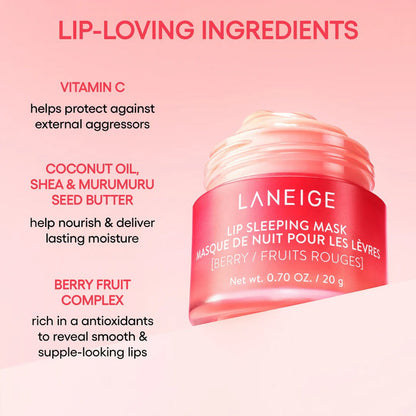 LANEIGE - Lip Sleeping Mask EX - Berry 20g LANEIGE