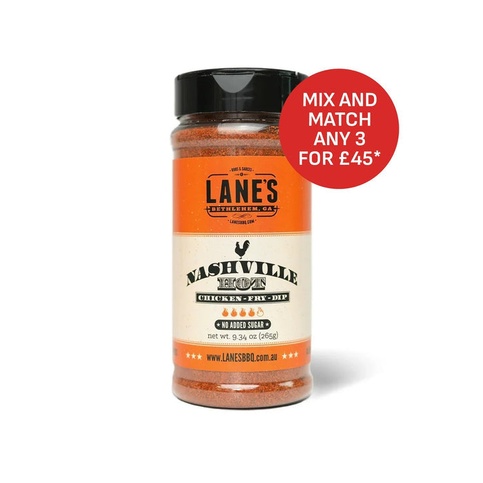 Lane's BBQ 'Nashville Hot' Rub (9.5oz) 269g