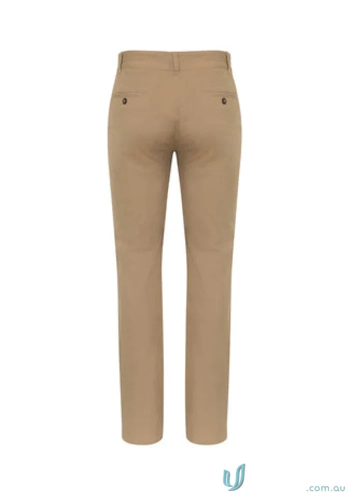Khaki-colored Lawson Stretch Chino Pants from Biz Collection Mens chino pants collection