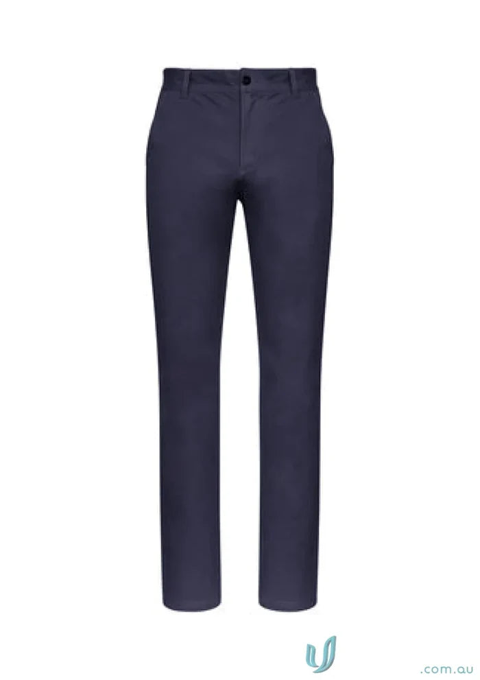 Navy blue Lawson Stretch Chino Pants from Biz Collection Mens chino pants line