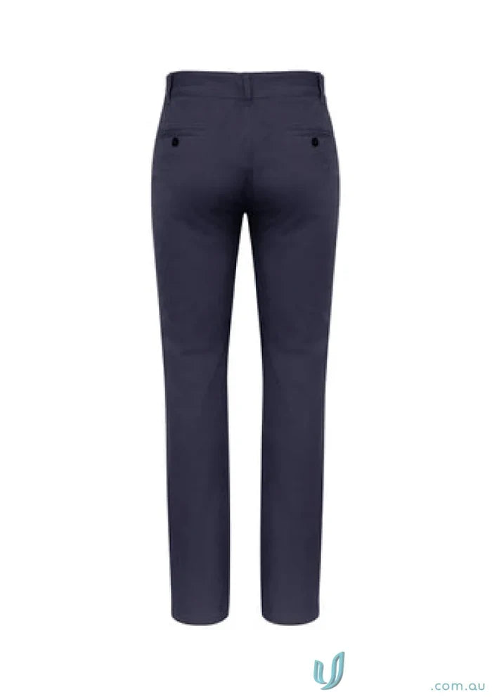 Navy blue Lawson Stretch Chino Pants from Biz Collection Mens Chino Pants lineup
