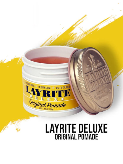 Layrite Deluxe Original Pomade - Lockhart's Authentic Grooming Company, LLC