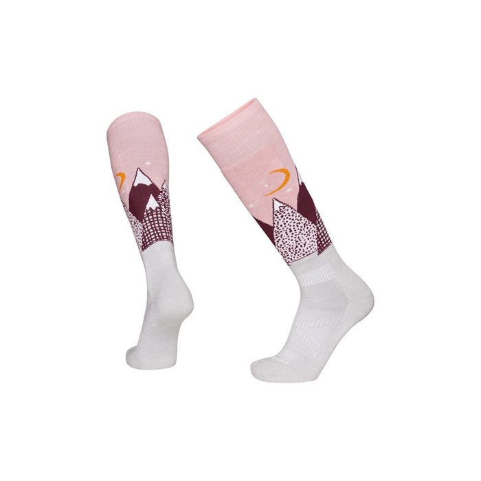 Le Bent Kids Cushion Snowy Mountain Sock 2027