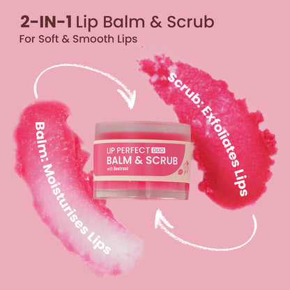 Lip Perfect Duo Balm & Scrub with Coffee Extract