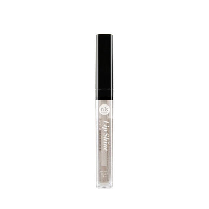 NICKA K hydrating lip shine gloss in clear tube with black cap for moisturizing lips 1