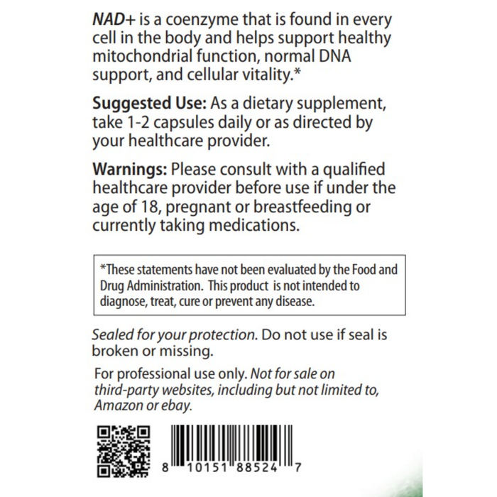 DesBio Liposomal NAD+ supplement for mitochondrial cellular energy healthy aging cognitive and metabolic support