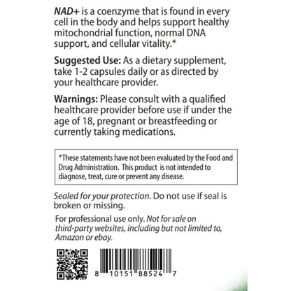 DesBio Liposomal NAD+ supplement for mitochondrial cellular energy healthy aging cognitive and metabolic support