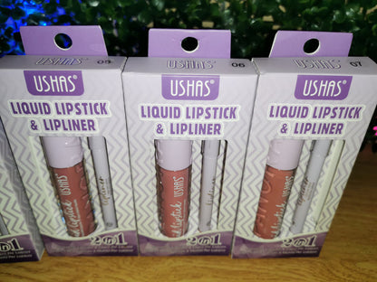Liquid Lipstick & Lipliner 2 in 1