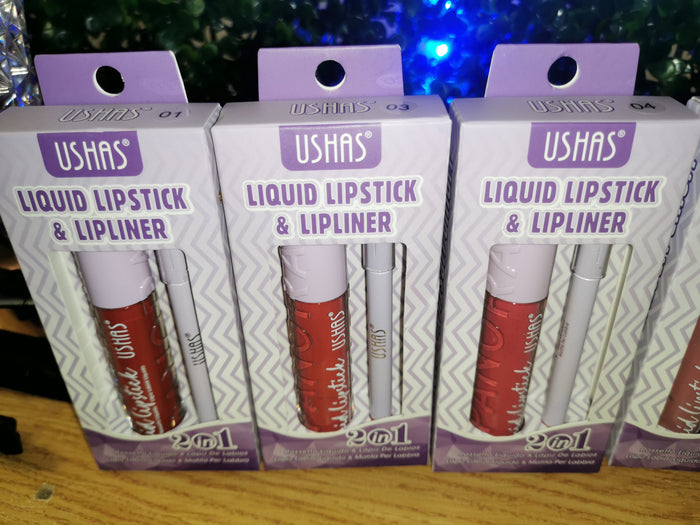 Liquid Lipstick & Lipliner 2 in 1