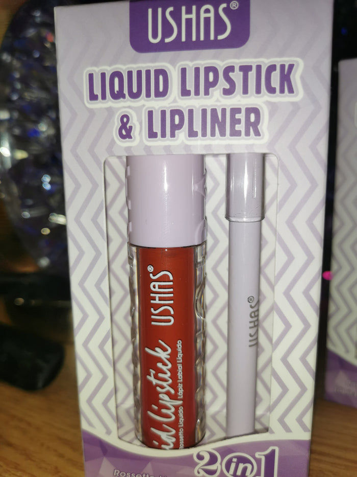 Liquid Lipstick & Lipliner 2 in 1