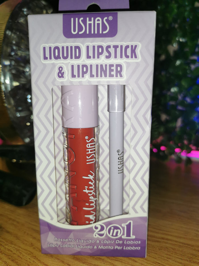 Liquid Lipstick & Lipliner 2 in 1
