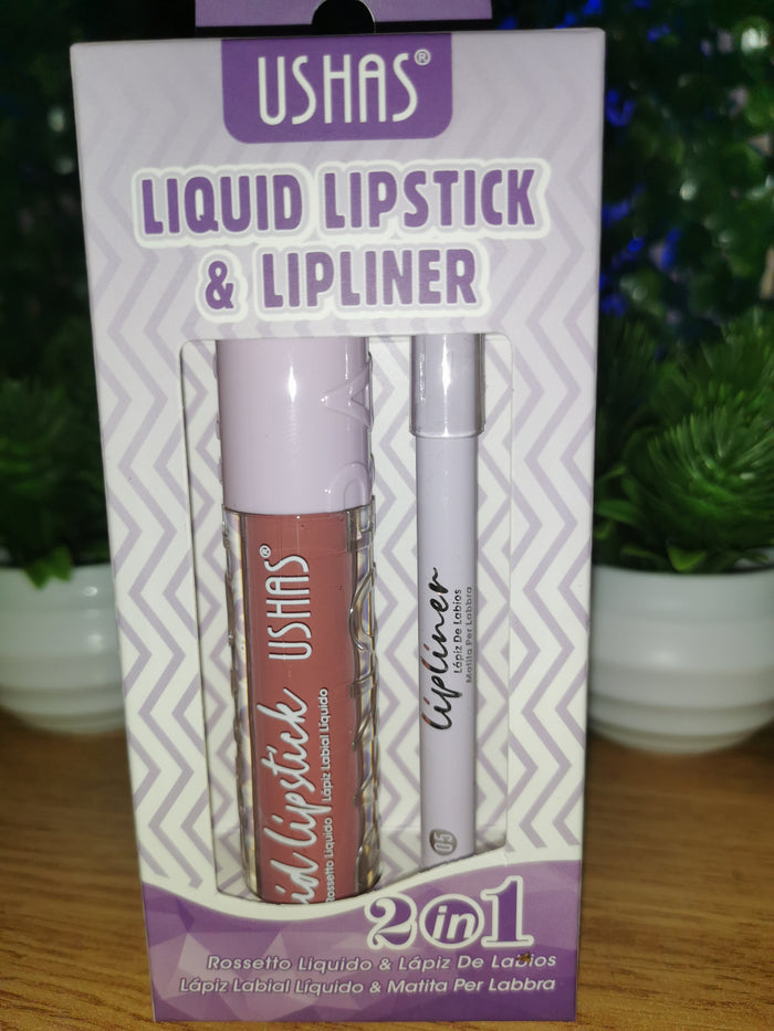 Liquid Lipstick & Lipliner 2 in 1