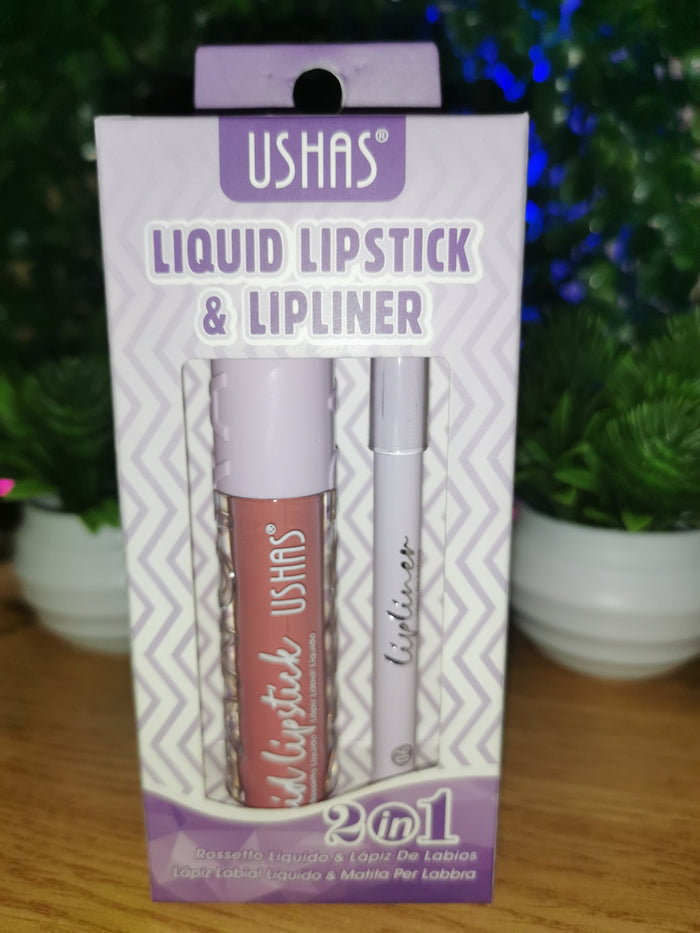 Liquid Lipstick & Lipliner 2 in 1