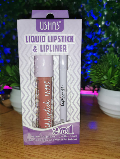 Liquid Lipstick & Lipliner 2 in 1