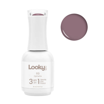 Looky Vernis Gel 3 en 1 #113 Ophélia