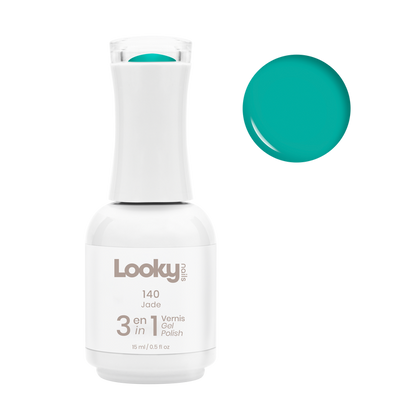 Looky Vernis Gel 3 en 1 #140 Jade