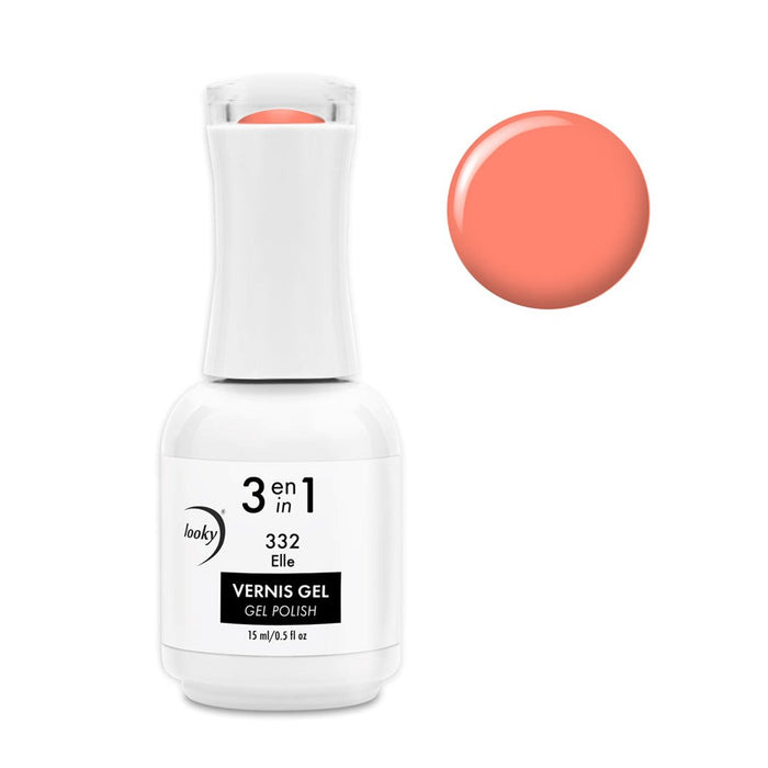 Looky Vernis Gel 3 en 1 #332 Elle (EXCLUSIVITÉ WEB)