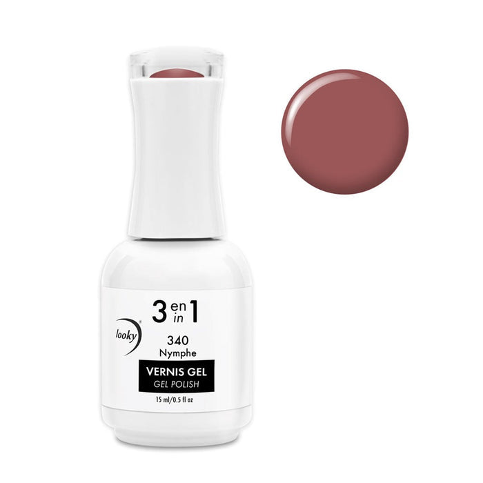 Looky Vernis Gel 3 en 1 #340 Nymphe