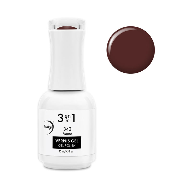 Looky Vernis Gel 3 en 1 #342 Mona