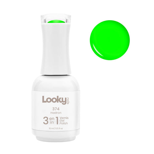 Looky Vernis Gel 3 en 1 #374 Hadron (Collection Fluo)