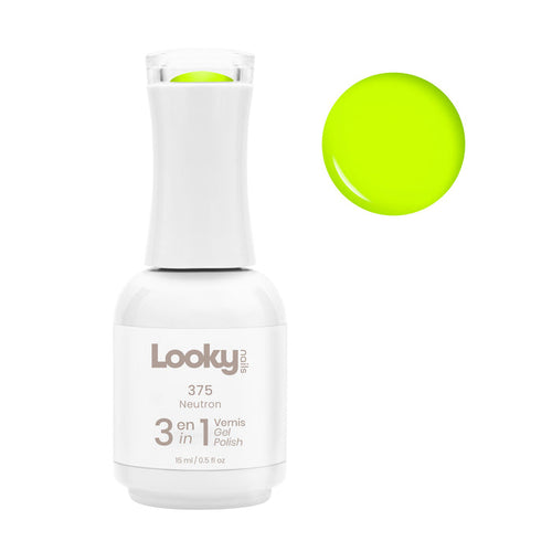 Looky Vernis Gel 3 en 1 #375 Neutron (Collection Fluo)