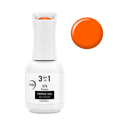 Looky Vernis Gel 3 en 1 #376 Proton (Collection Fluo)