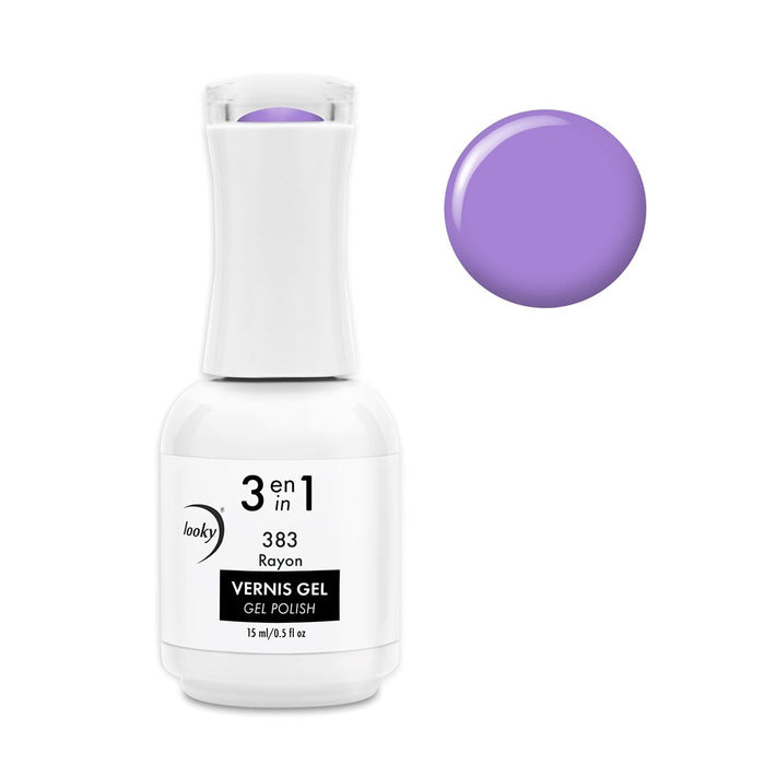 Looky Vernis Gel 3 en 1 #383 Rayon (Collection Fluo)
