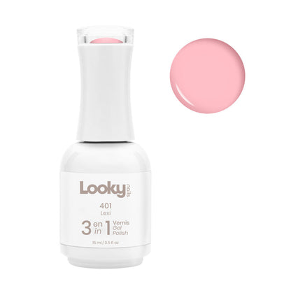 Looky Vernis Gel 3 en 1 #401 Lexi (Collection Nude)