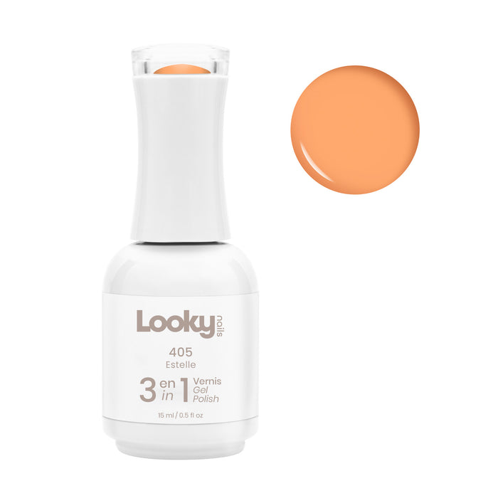Looky Vernis Gel 3 en 1 #405 Estelle (Collection Nude)