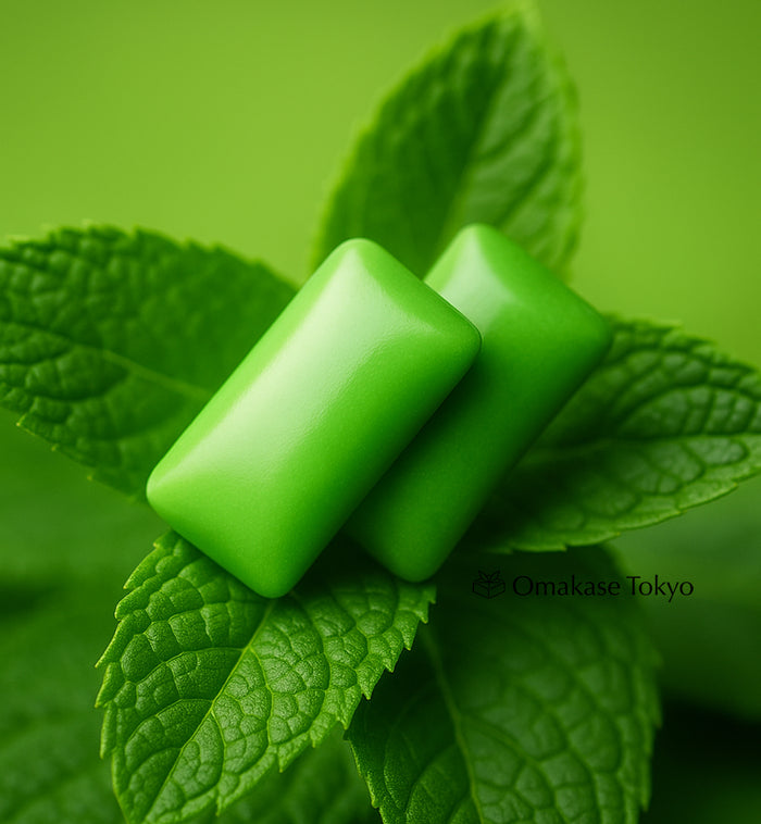 Lotte Xylitol Gum Lime Mint Family Bottle 133g